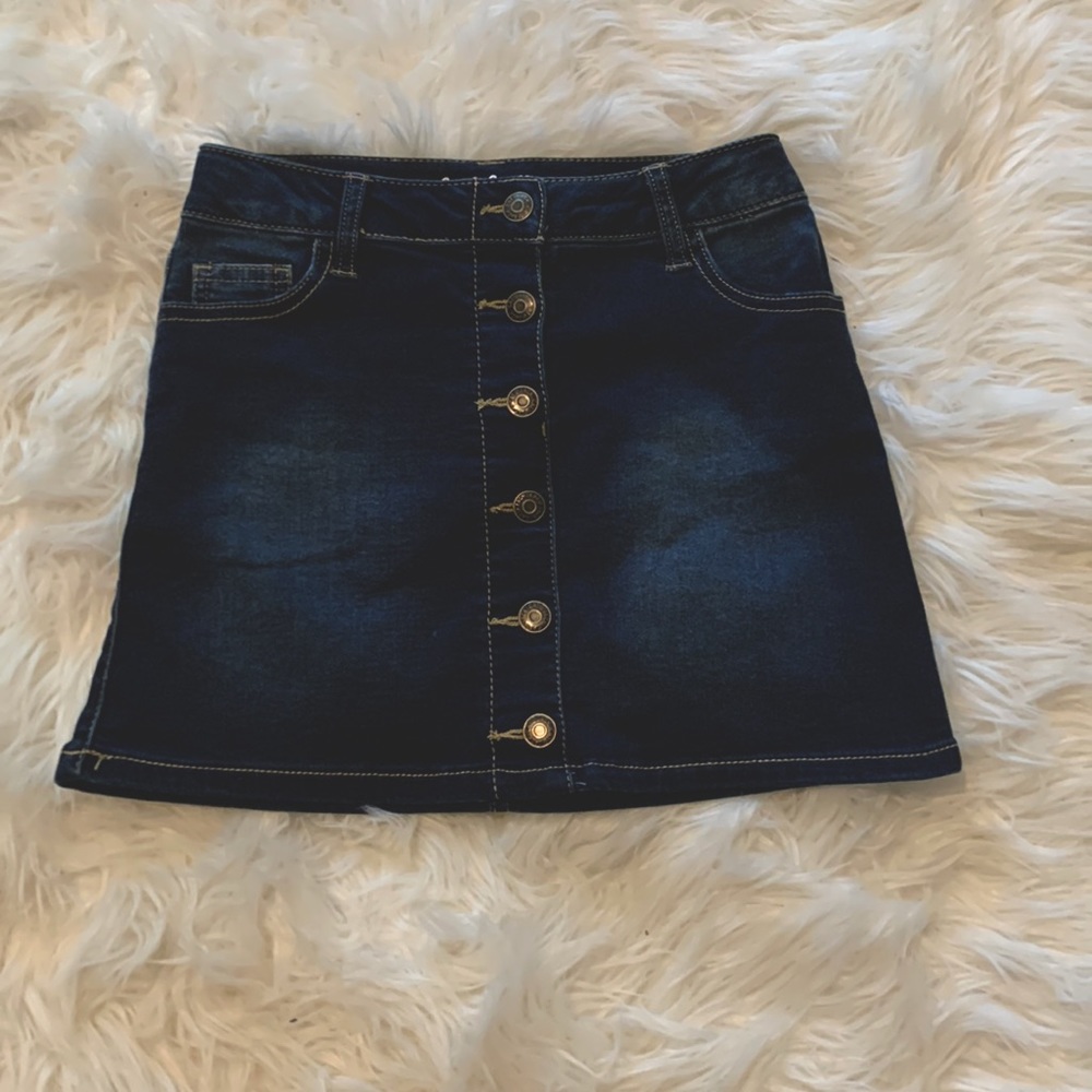 Super Stretch Denim Skirt